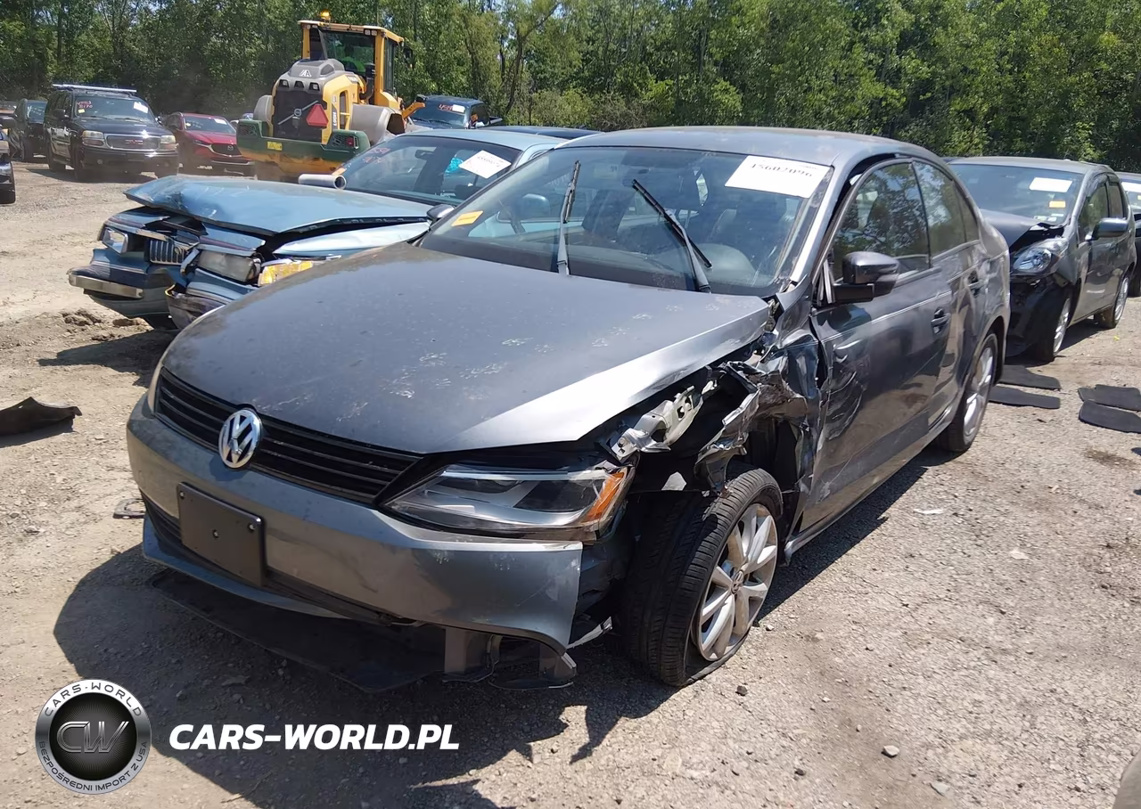 2012 Volkswagen Jetta 2.5L Se VIN:3VWDX7AJ1CM362169 - 2
