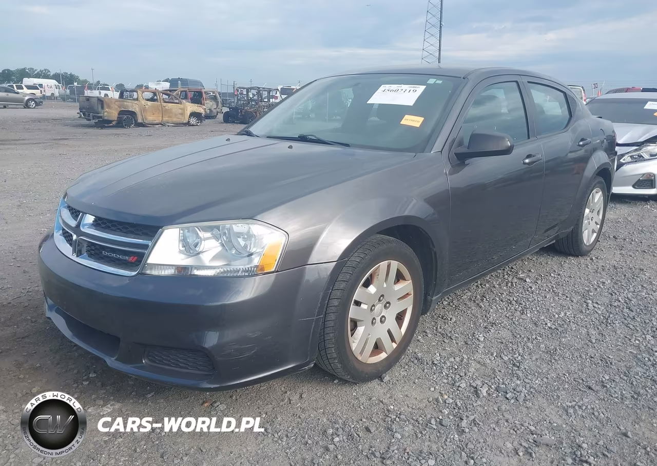 2014 Dodge Avenger Se VIN:1C3CDZAB9EN225490 - 2