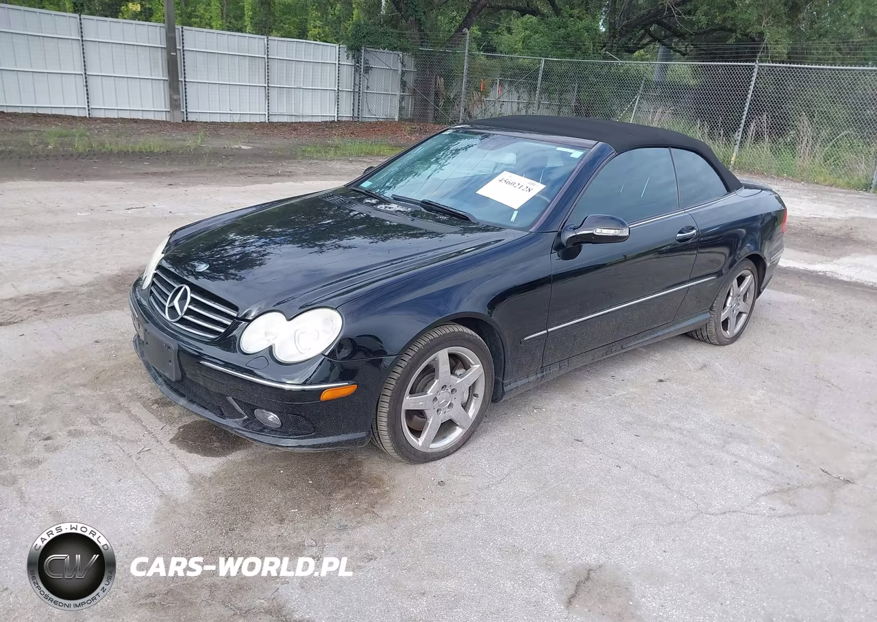 2005 Mercedes-Benz Clk 500 VIN:WDBTK75JX5F146734 - 2