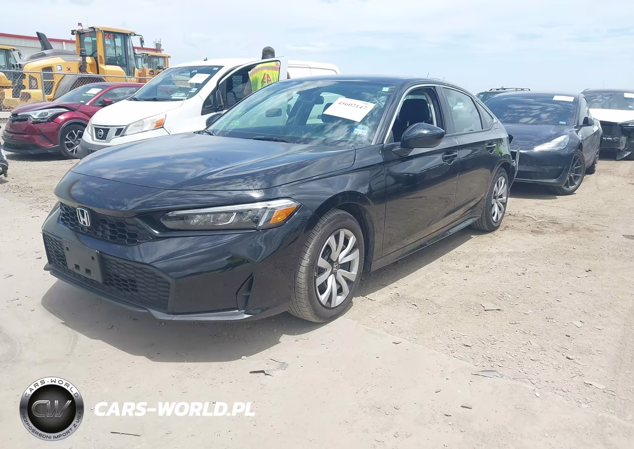 2025 Honda Civic Lx VIN:2HGFE2F21SH602230 - 2