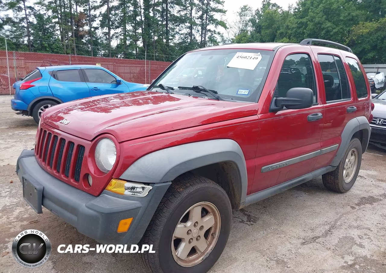 2007 Jeep Liberty Sport VIN:1J4GK48K67W587120 - 2