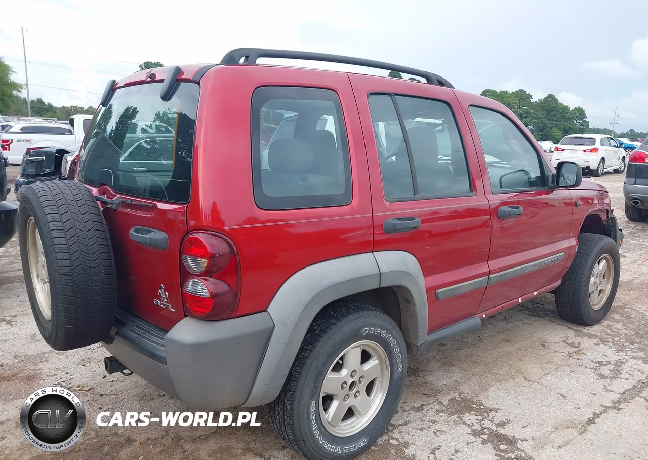 2007 Jeep Liberty Sport VIN:1J4GK48K67W587120 - 4