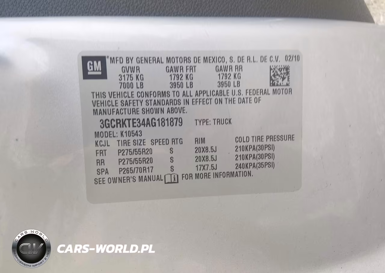 2010 Chevrolet Silverado 1500 Ltz VIN:3GCRKTE34AG181879 - 9