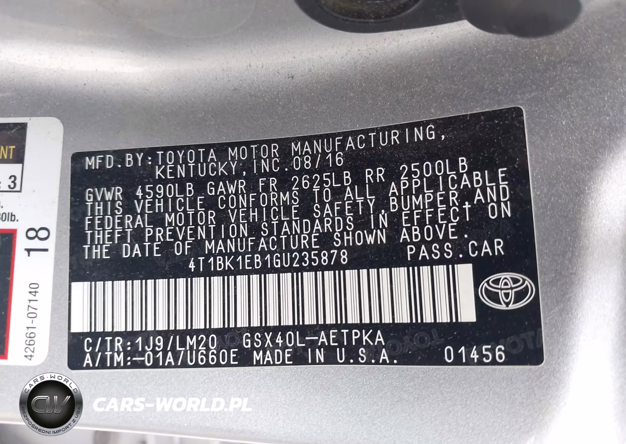 2016 Toyota Avalon Limited VIN:4T1BK1EB1GU235878 - 9