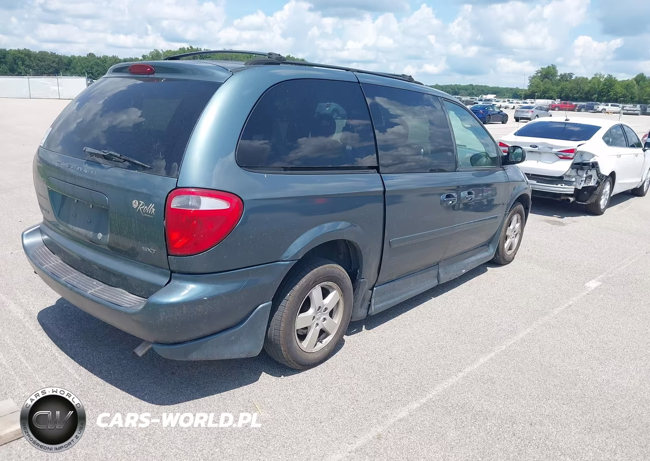 2007 Dodge Grand Caravan Sxt VIN:2D4GP44L27R108077 - 4