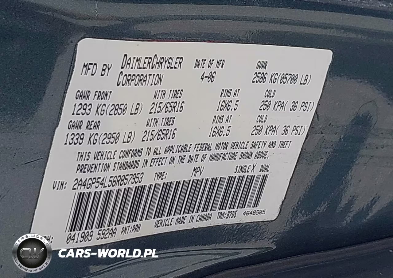 2007 Dodge Grand Caravan Sxt VIN:2D4GP44L27R108077 - 9
