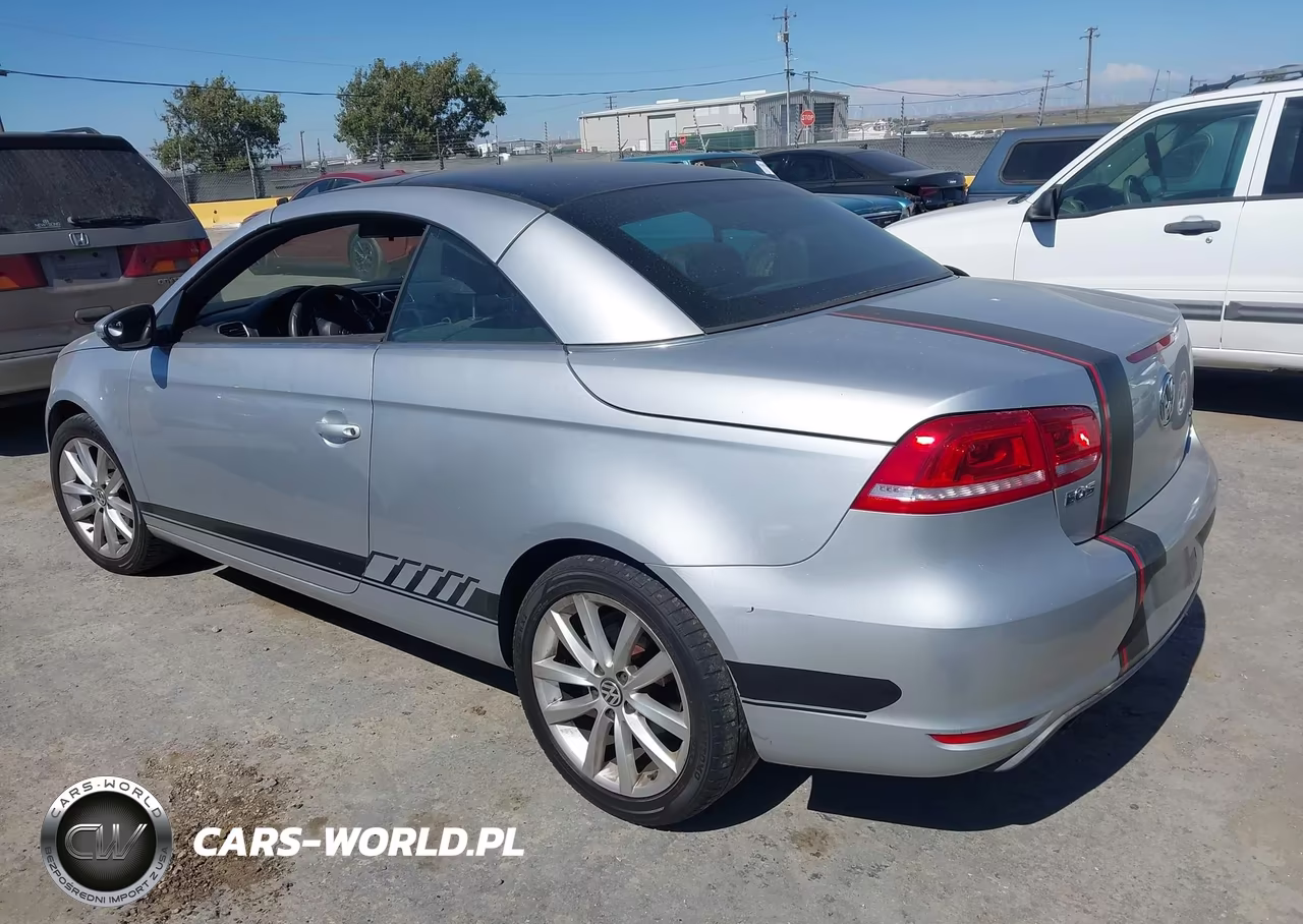 2014 Volkswagen Eos Komfort VIN:WVWBW8AH9EV006397 - 3