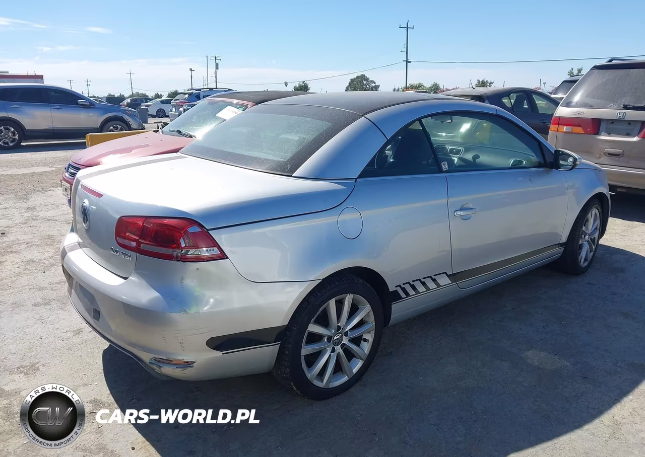 2014 Volkswagen Eos Komfort VIN:WVWBW8AH9EV006397 - 4
