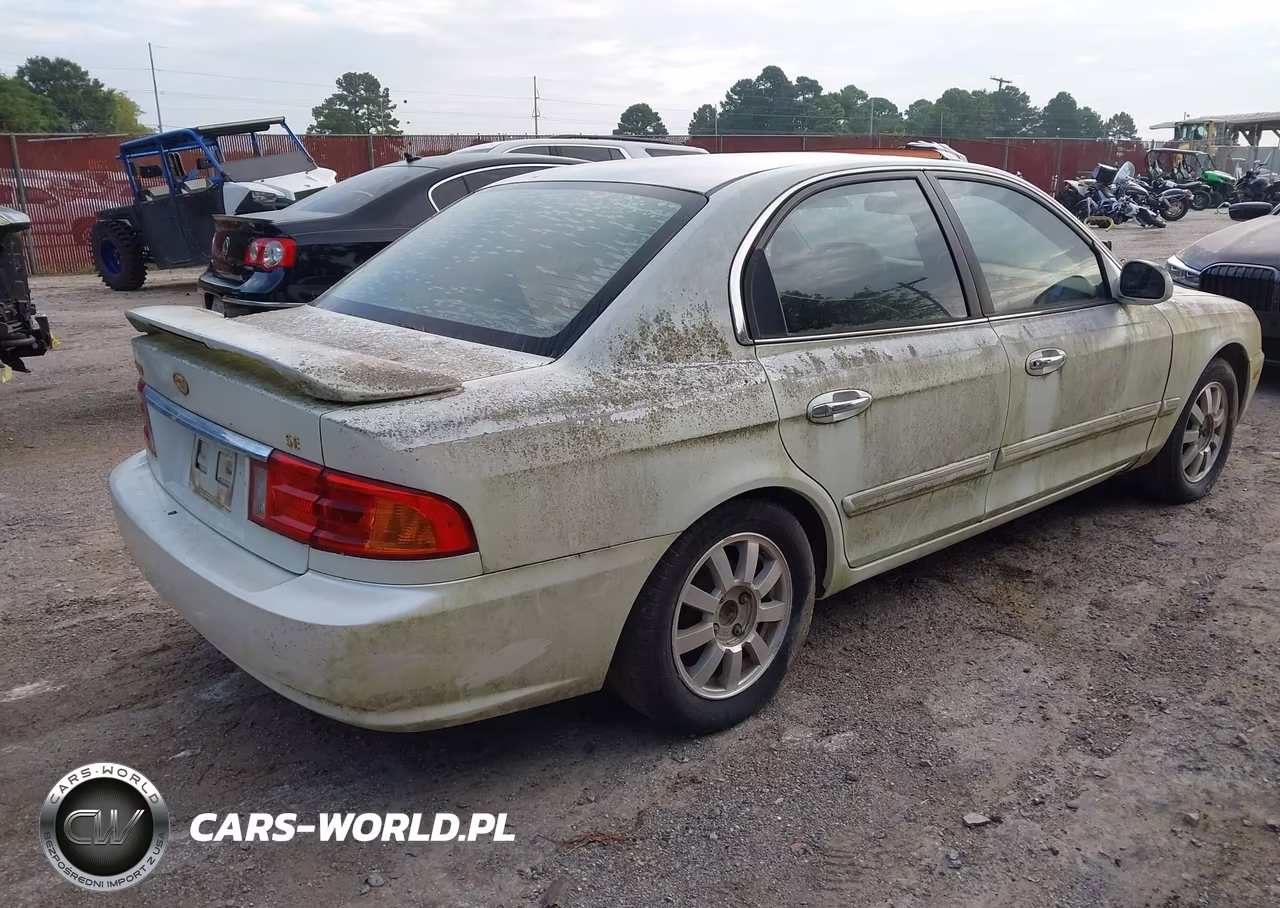 2001 Kia Optima Lx-Se VIN:KNAGD126415067647 - 4