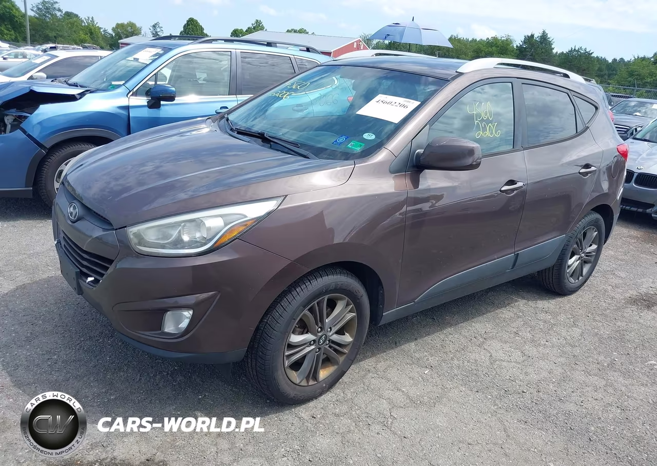 2014 Hyundai Tucson Se VIN:KM8JU3AG8EU898249 - 2