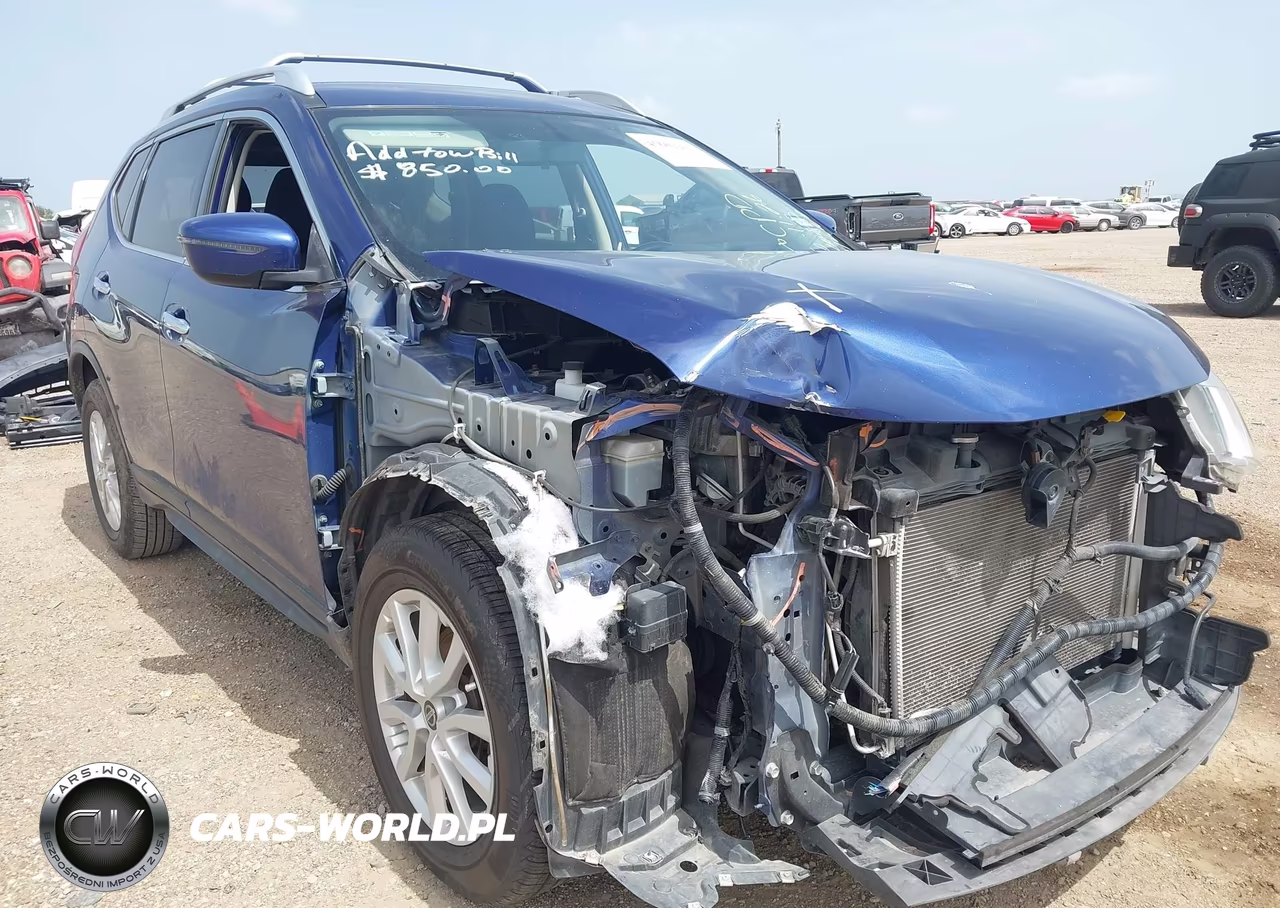 2017 Nissan Rogue Sv VIN:JN8AT2MT8HW145134 - 1
