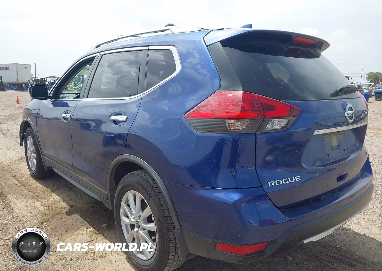 2017 Nissan Rogue Sv VIN:JN8AT2MT8HW145134 - 3
