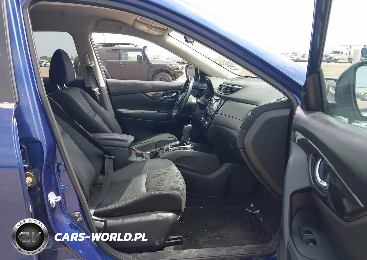 2017 Nissan Rogue Sv VIN:JN8AT2MT8HW145134 - 5