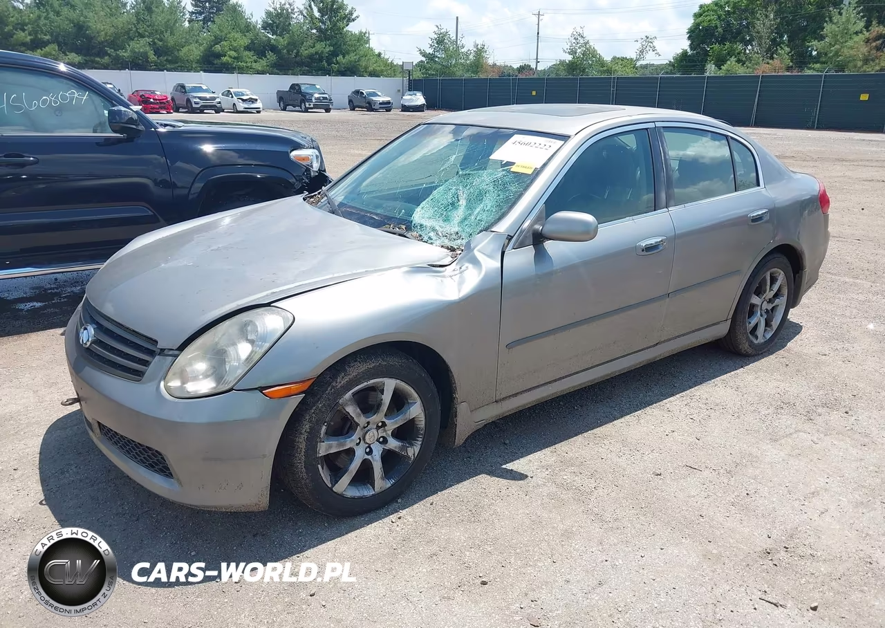 2006 Infiniti G35X VIN:JNKCV51F56M600964 - 2