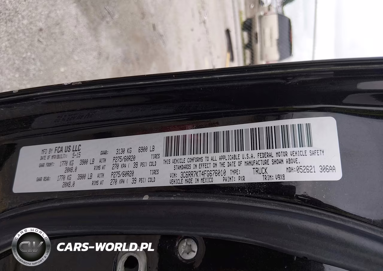2015 Ram 1500 Express VIN:3C6RR7KT4FG676010 - 9