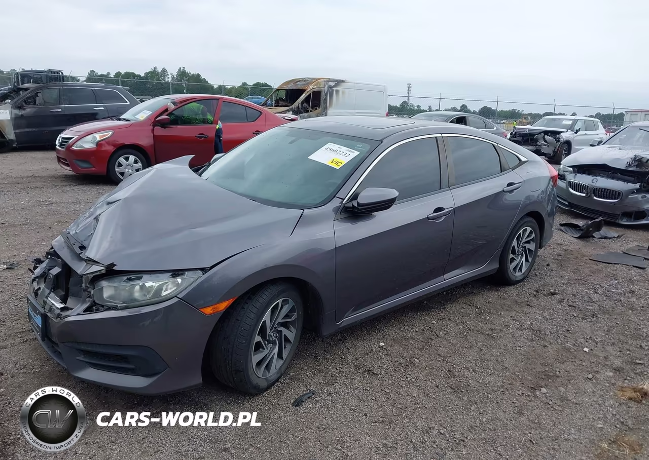2017 Honda Civic Ex VIN:19XFC2F72HE045087 - 2