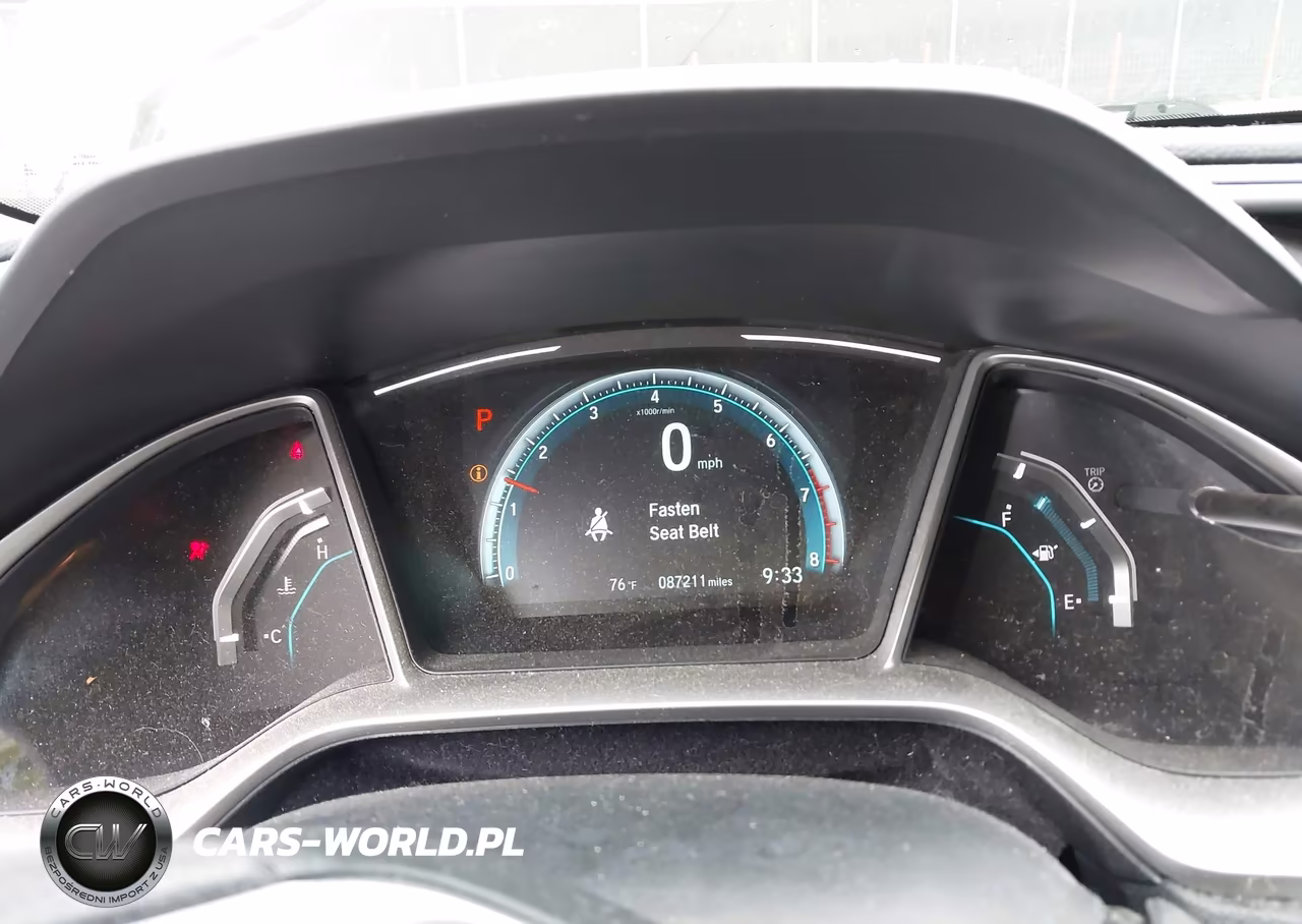 2017 Honda Civic Ex VIN:19XFC2F72HE045087 - 7