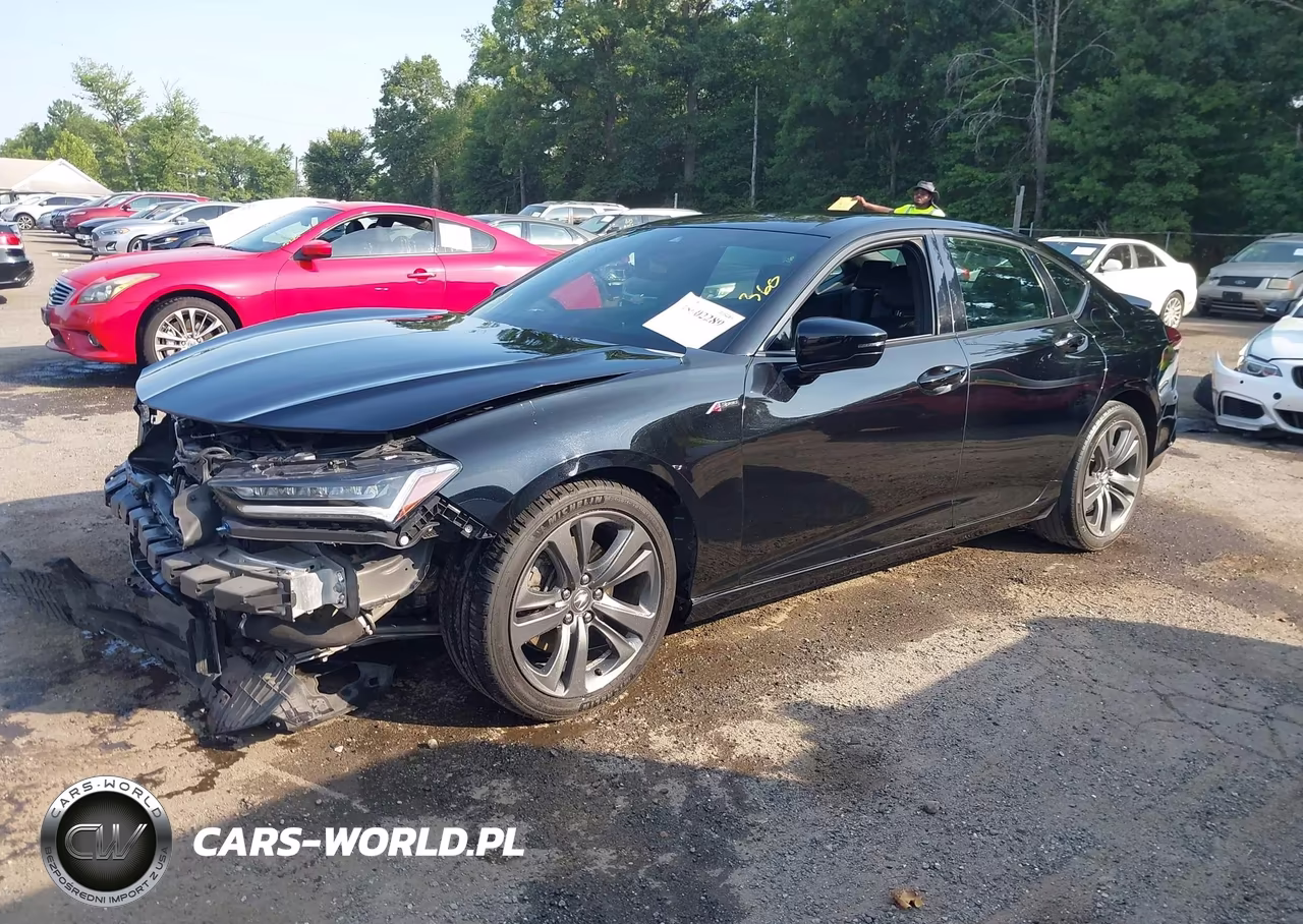 2022 Acura Tlx A-Spec Package VIN:19UUB6F53NA002717 - 2