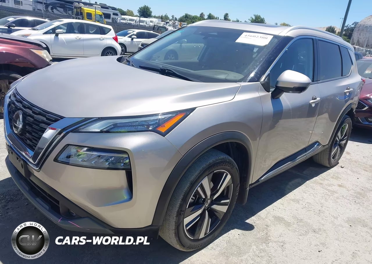 2021 Nissan Rogue Sl Intelligent Awd VIN:JN8AT3CB4MW232263 - 2