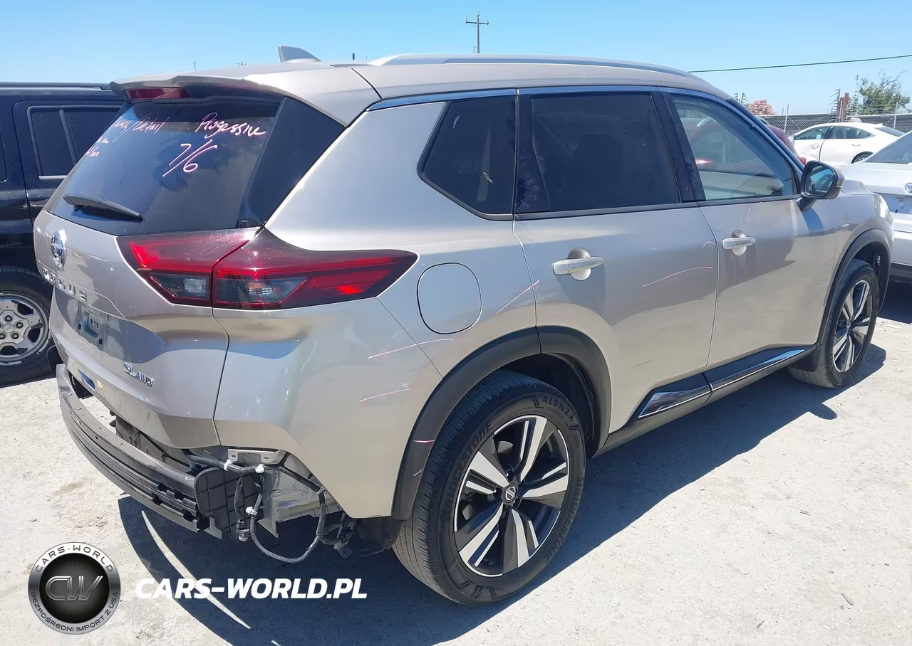 2021 Nissan Rogue Sl Intelligent Awd VIN:JN8AT3CB4MW232263 - 4