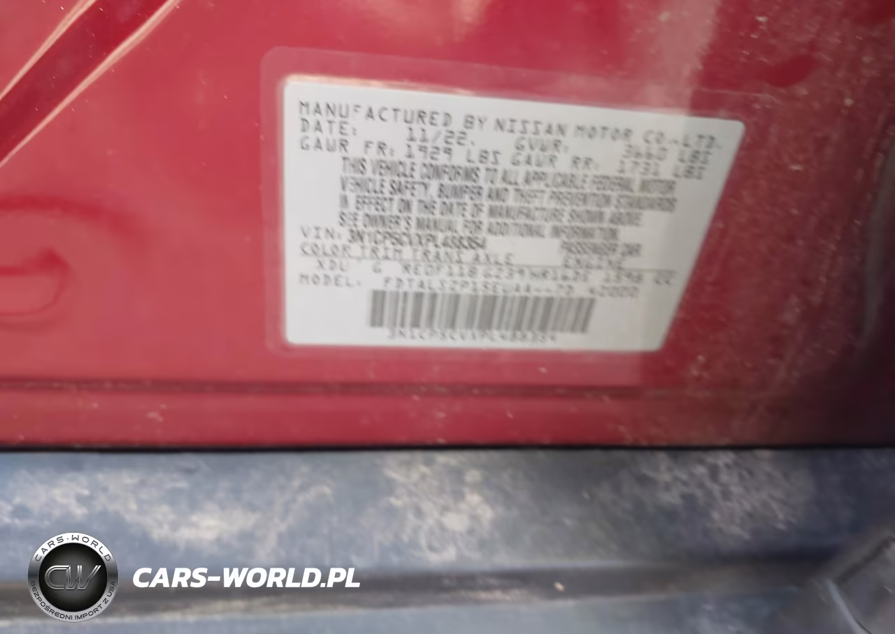2023 Nissan Kicks Sv Xtronic Cvt VIN:3N1CP5CVXPL488354 - 9