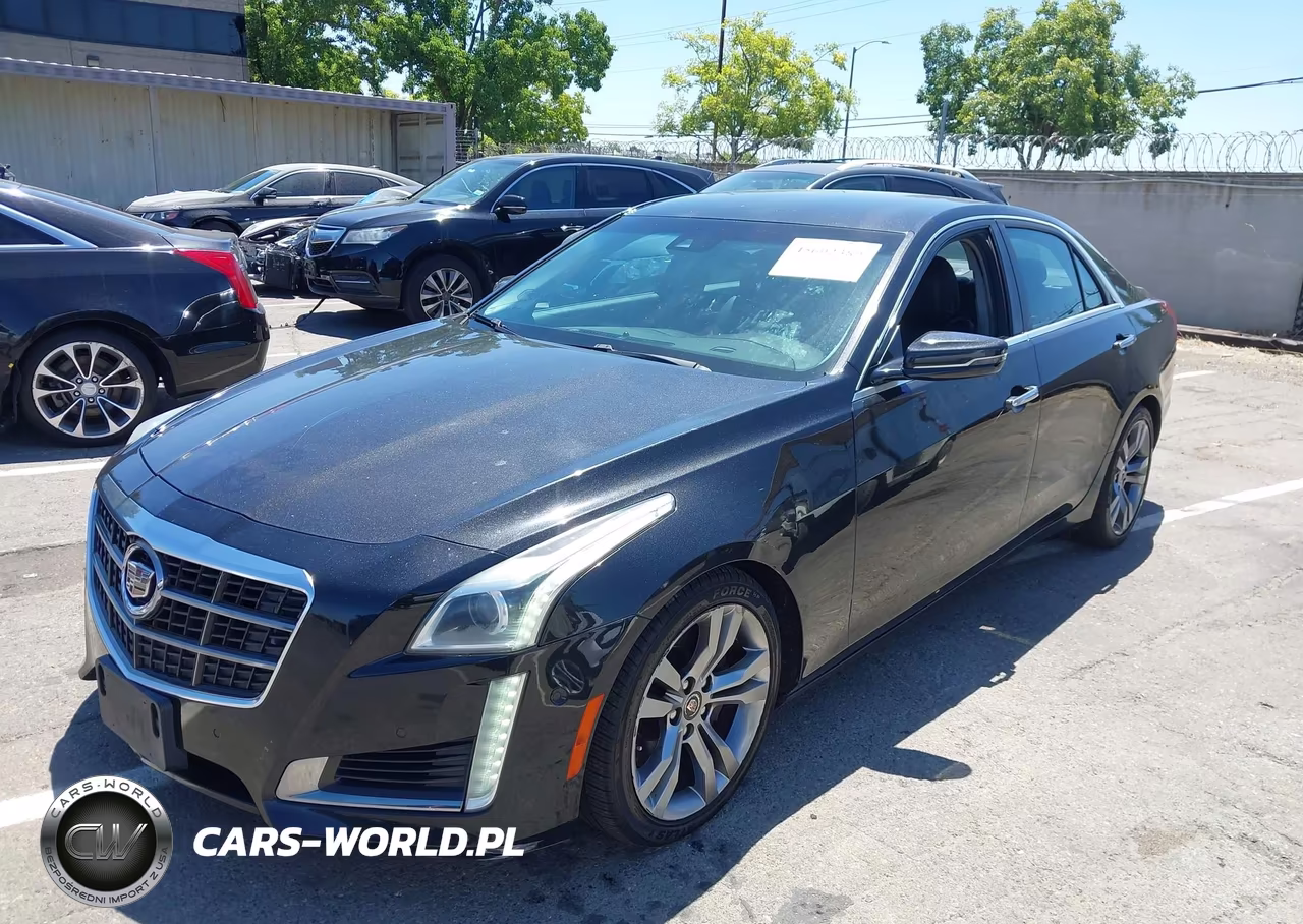 2014 Cadillac Cts Vsport VIN:1G6AU5S82E0166555 - 2