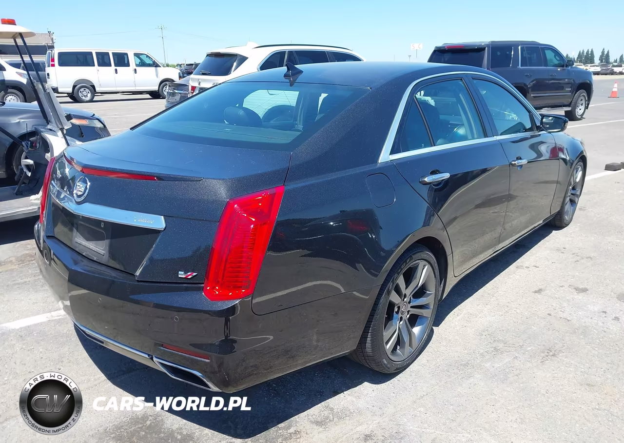 2014 Cadillac Cts Vsport VIN:1G6AU5S82E0166555 - 4