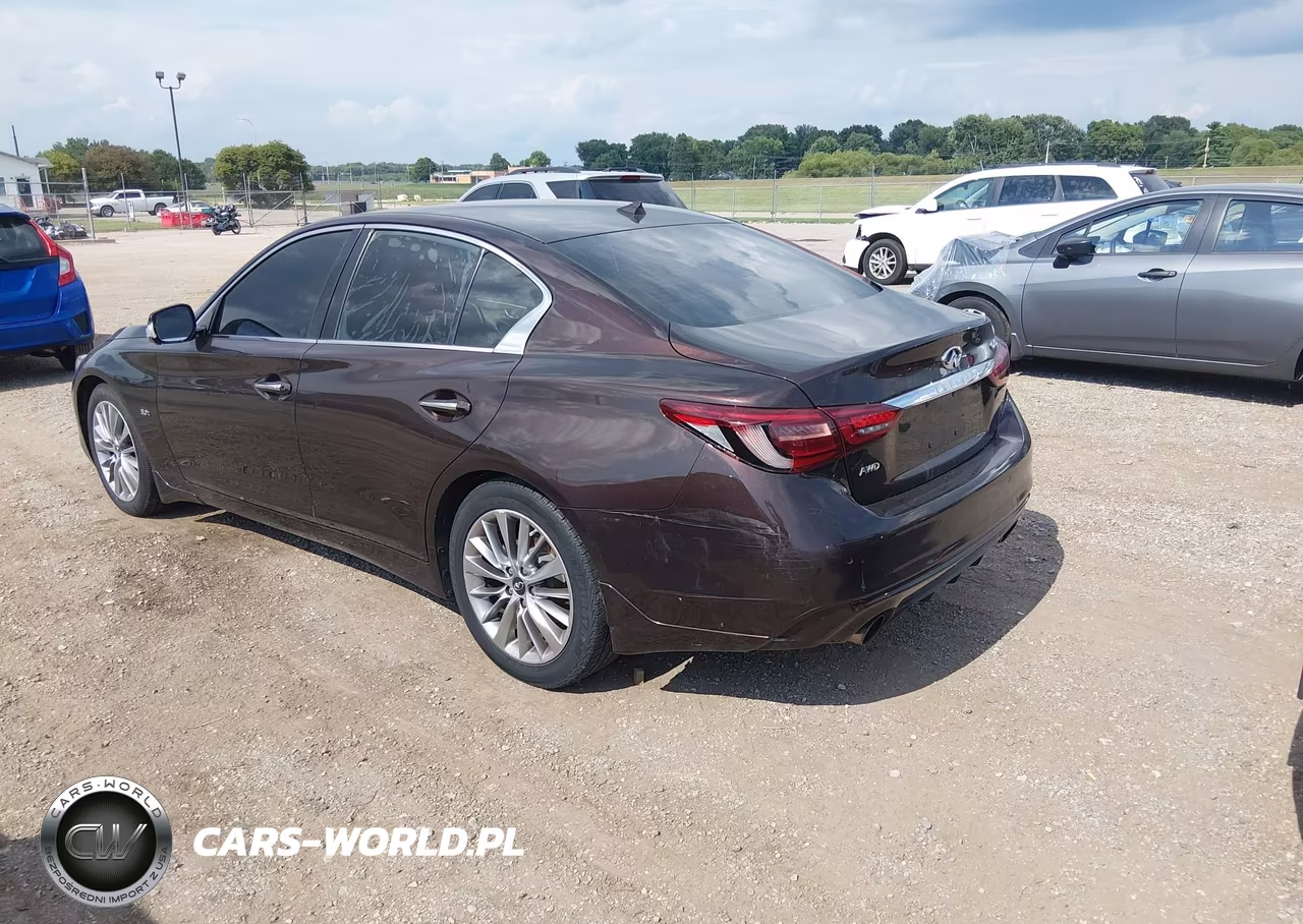 2018 Infiniti Q50 3.0T Luxe VIN:JN1EV7AR4JM439258 - 3