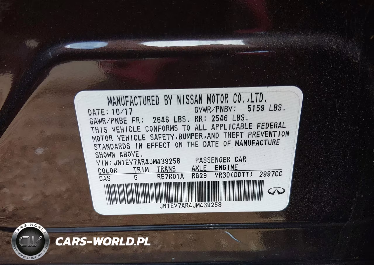 2018 Infiniti Q50 3.0T Luxe VIN:JN1EV7AR4JM439258 - 9