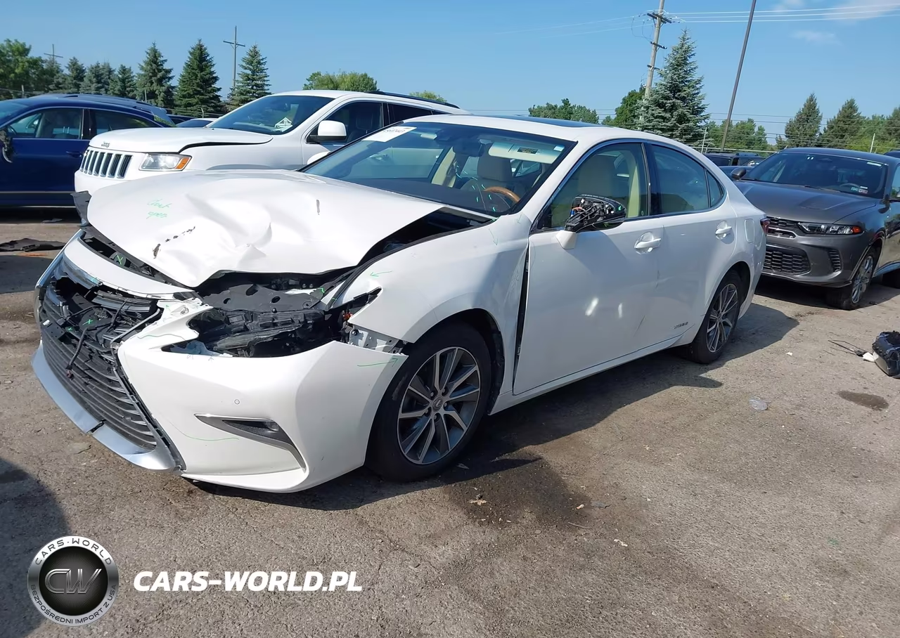2018 Lexus Es 300H VIN:JTHBW1GG1J2189634 - 2