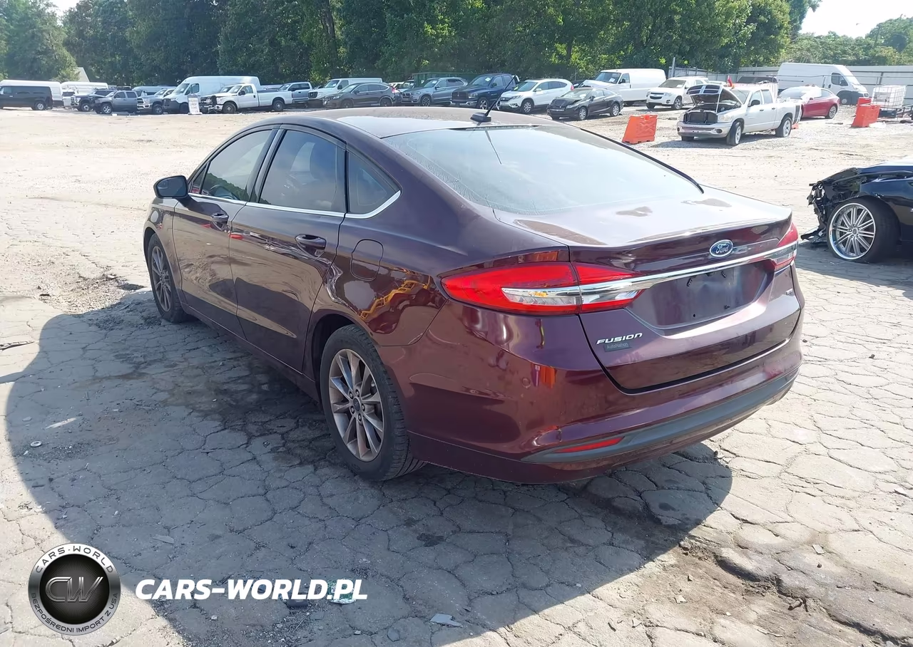 2017 Ford Fusion Se VIN:3FA6P0H73HR137250 - 3