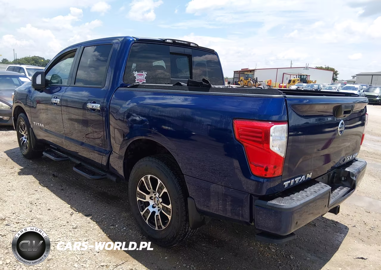 2021 Nissan Titan Sv 4X4 VIN:1N6AA1ED8MN530144 - 3