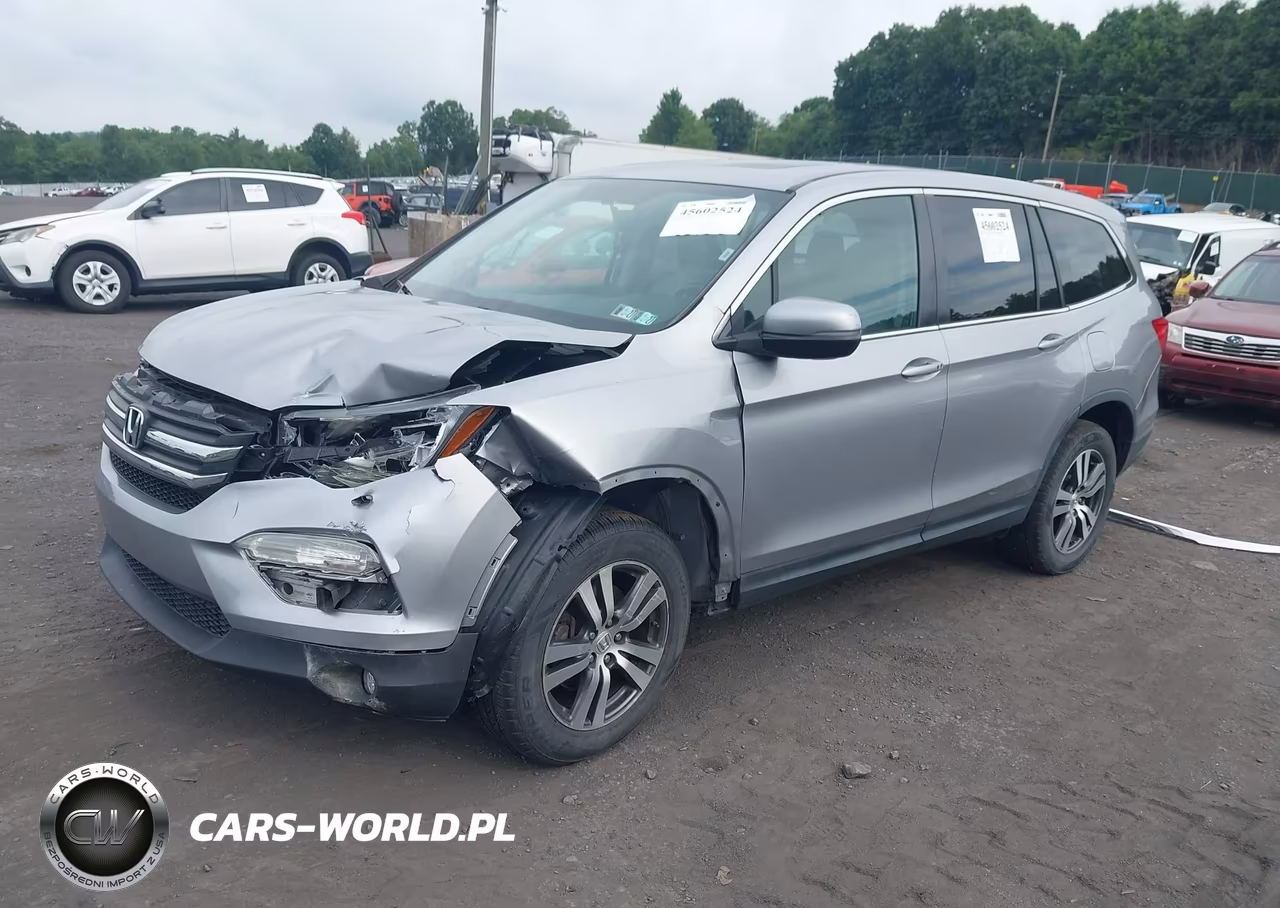 2016 Honda Pilot Ex-L VIN:5FNYF6H79GB121613 - 2