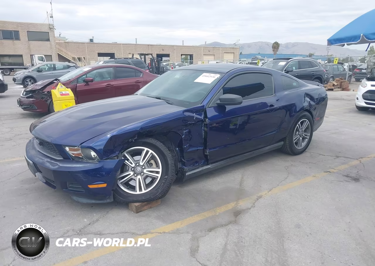 2012 Ford Mustang V6 Premium VIN:1ZVBP8AM1C5210339 - 2
