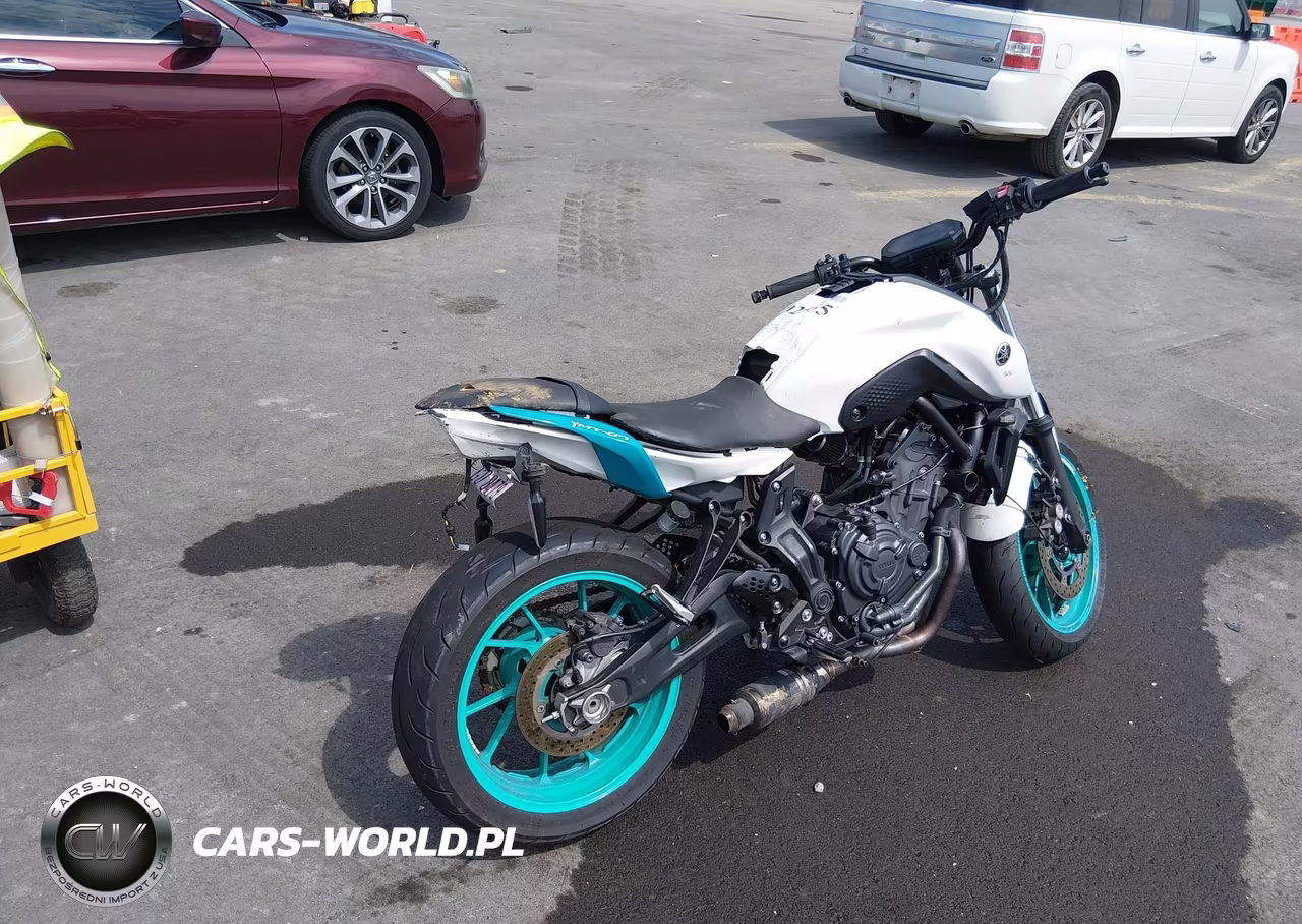 2022 Yamaha Mt07 VIN:JYARM32E5NA005164 - 12