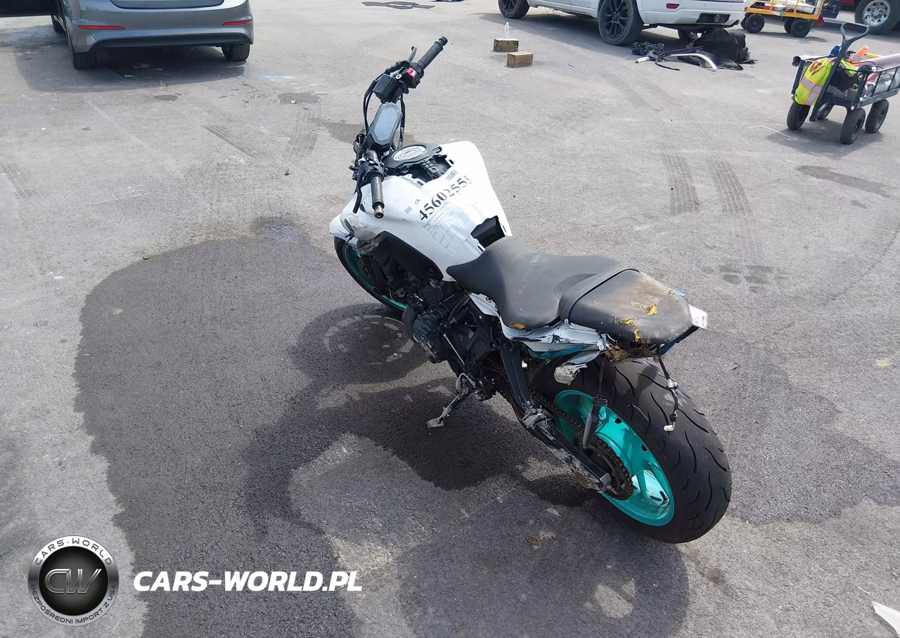 2022 Yamaha Mt07 VIN:JYARM32E5NA005164 - 3