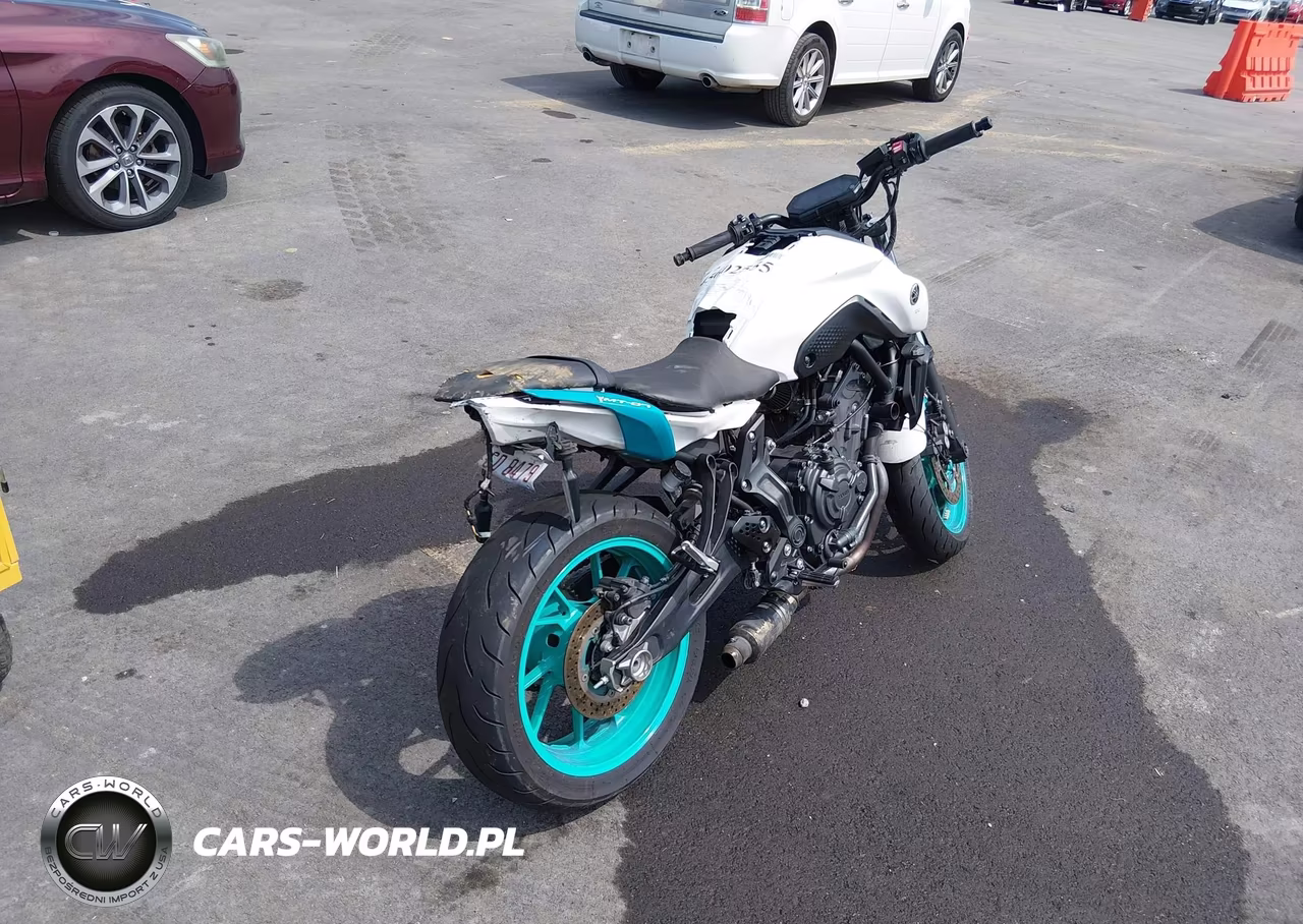 2022 Yamaha Mt07 VIN:JYARM32E5NA005164 - 4