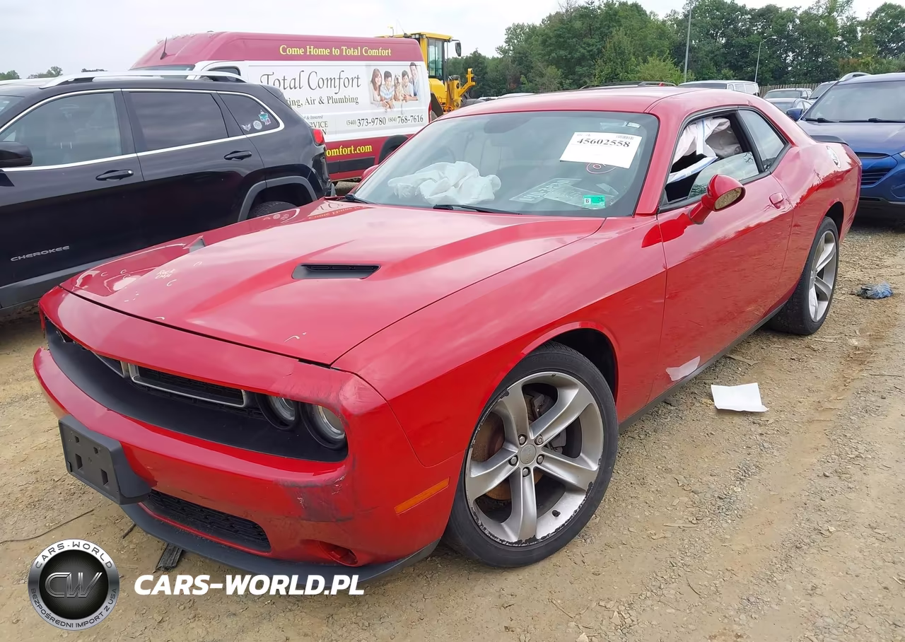 2015 Dodge Challenger Sxt VIN:2C3CDZAGXFH737510 - 2