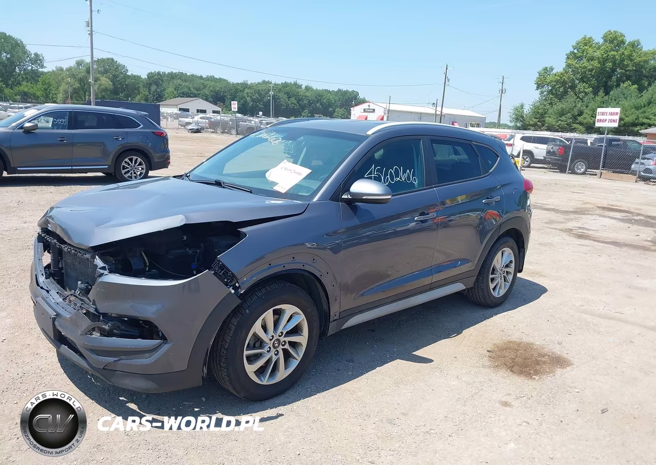 2018 Hyundai Tucson Sel Plus VIN:KM8J3CA41JU748521 - 2