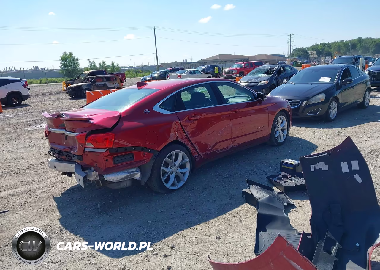 2015 Chevrolet Impala 2Lt VIN:2G1125S32F9286797 - 4