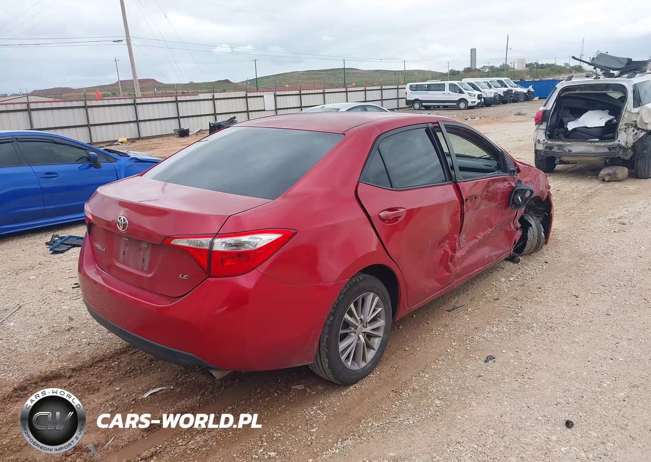 2016 Toyota Corolla Le Plus VIN:5YFBURHE6GP446865 - 4