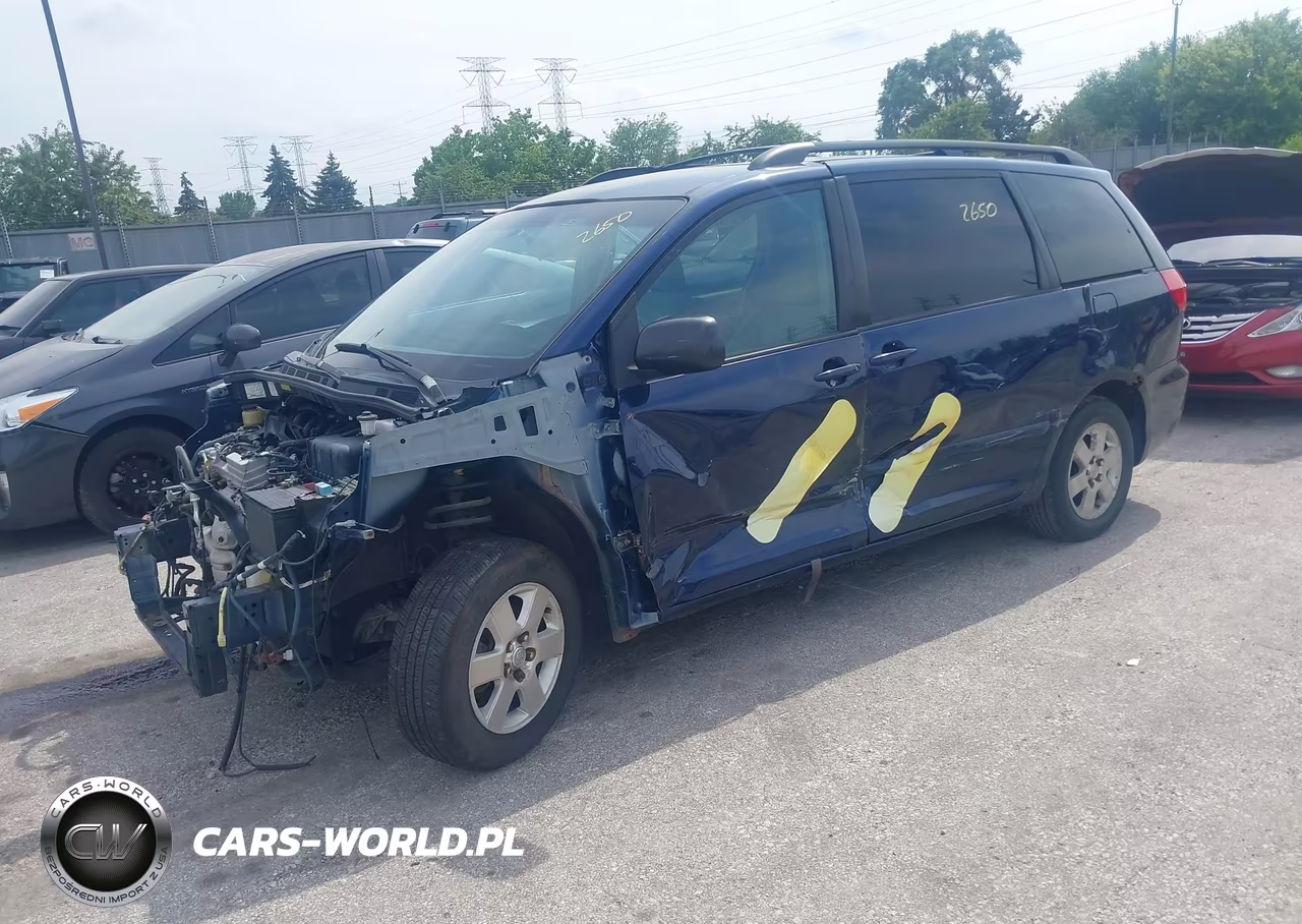 2007 Toyota Sienna Le VIN:5TDZK23C17S084498 - 2