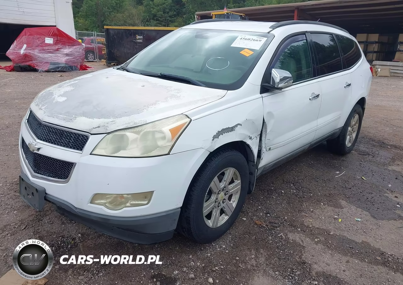 2010 Chevrolet Traverse Lt VIN:1GNLRGED6AS106781 - 2