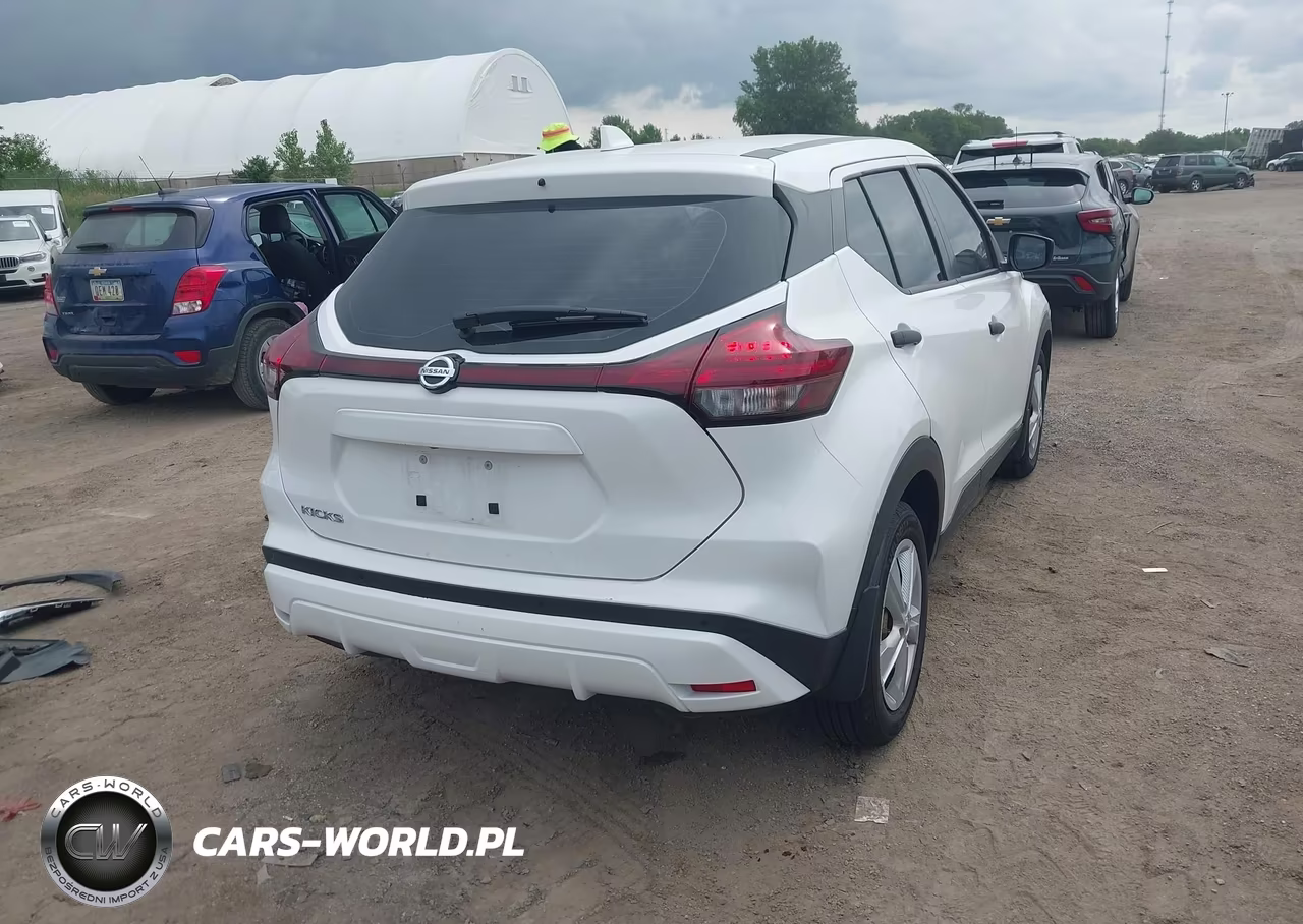 2021 Nissan Kicks S Xtronic Cvt VIN:3N1CP5BV4ML519367 - 4