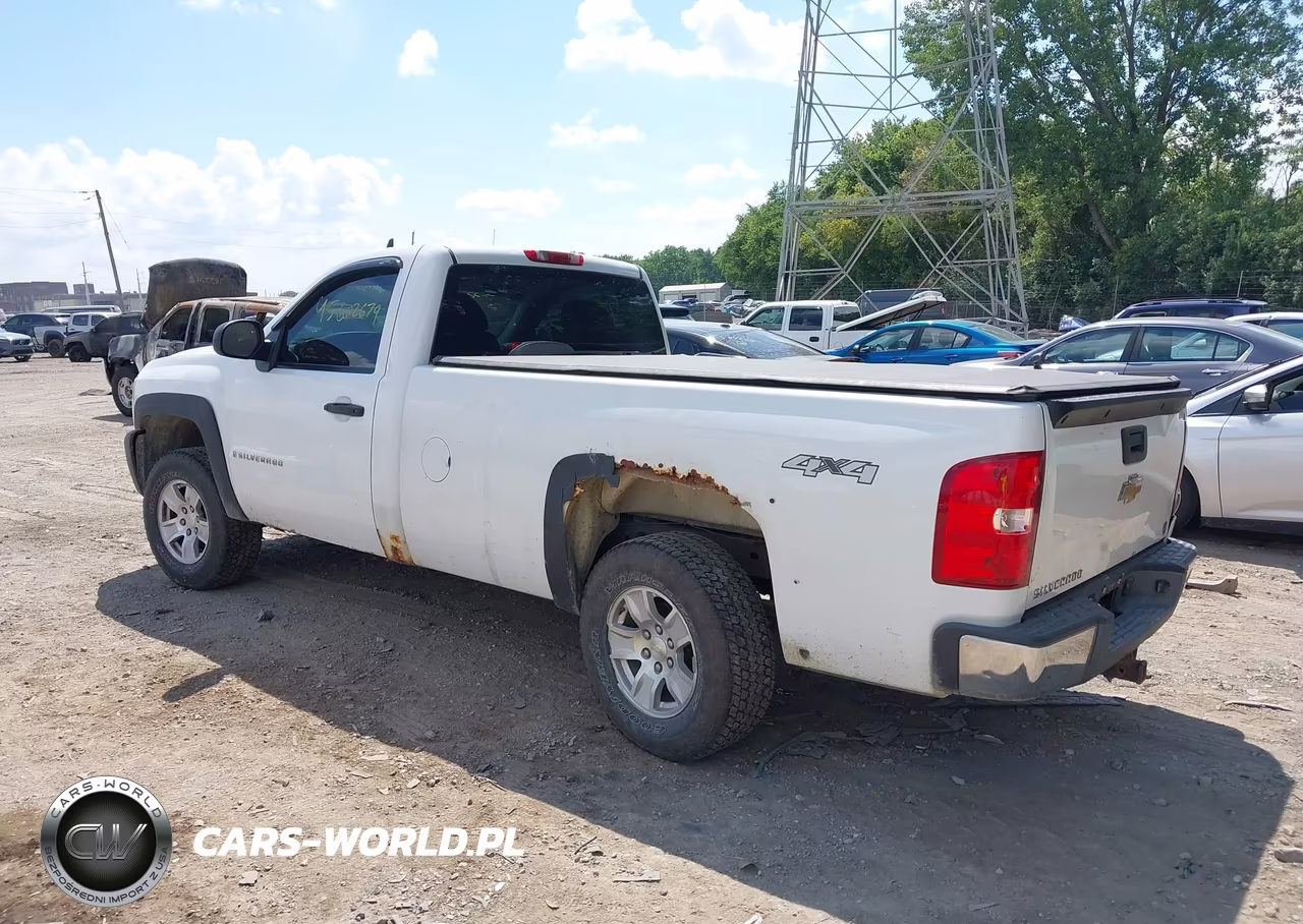 2008 Chevrolet Silverado 1500 Work Truck VIN:1GCEK14J58E143758 - 3