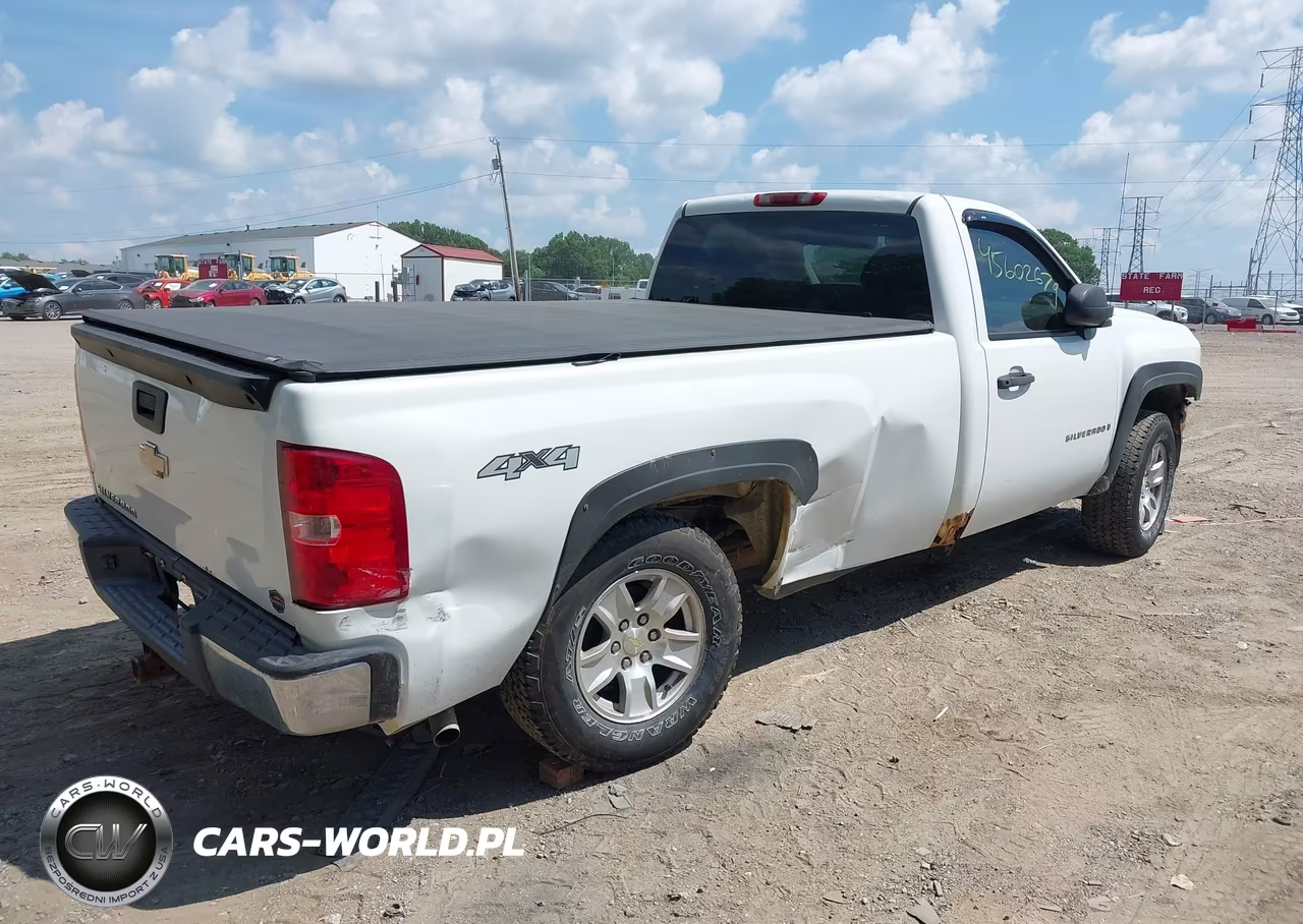 2008 Chevrolet Silverado 1500 Work Truck VIN:1GCEK14J58E143758 - 4