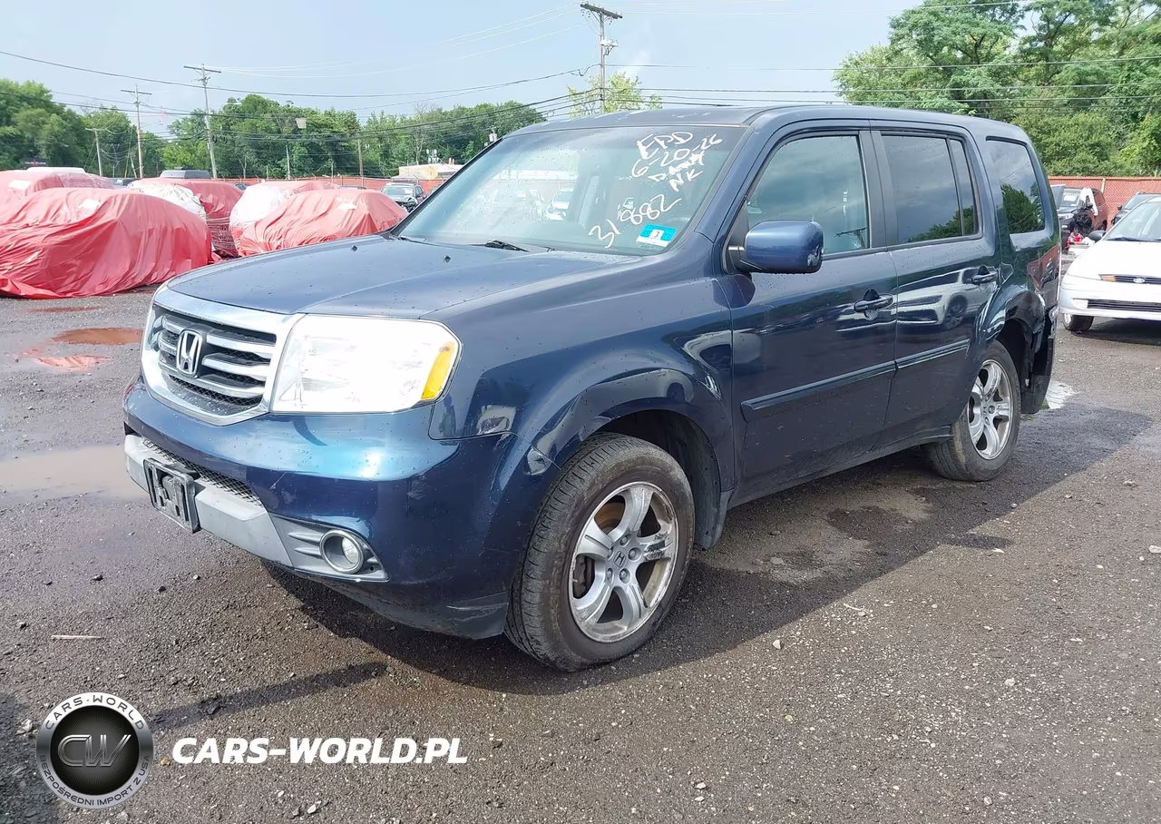 2012 Honda Pilot Ex-L VIN:5FNYF4H56CB031882 - 2