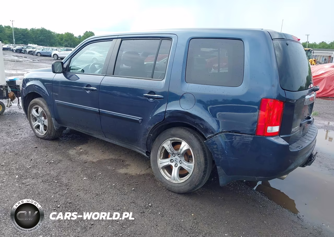 2012 Honda Pilot Ex-L VIN:5FNYF4H56CB031882 - 3