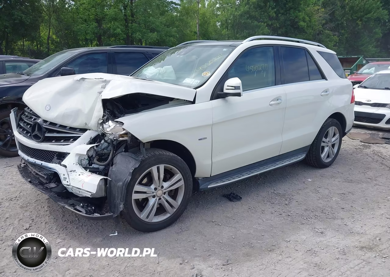 2012 Mercedes-Benz Ml 350 4Matic VIN:4JGDA5HB1CA033276 - 2