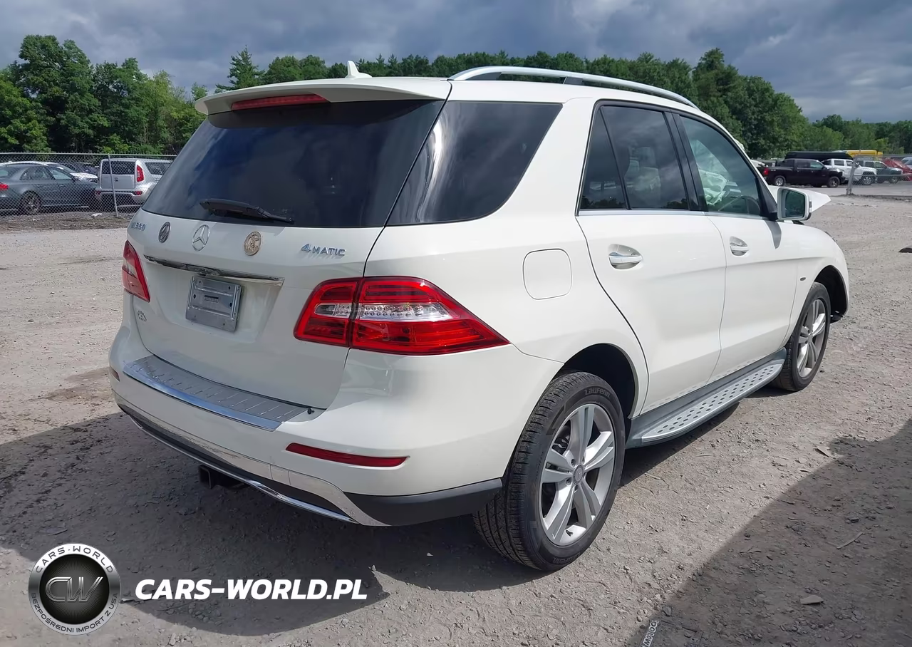 2012 Mercedes-Benz Ml 350 4Matic VIN:4JGDA5HB1CA033276 - 4